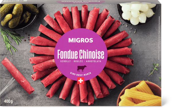 Migros Fondue chinoise Bœuf