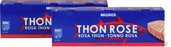 Migros Tonno rosa, olio di soia