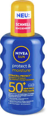 Nivea Spray solare IP 50+, impermeabile
