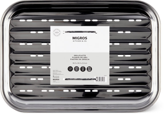 Migros Kitchen & Co. Grillplatte 34.6 x 24.3 cm