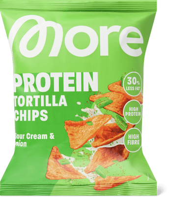 More Protein Tortilla Chips Sour Cream & Onion