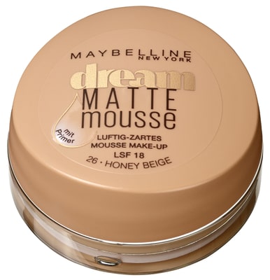 Maybelline Dream Mat Mousse Make-Up 26 Honey Beige