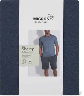 Shorty Col rond Bio Cotton Basics