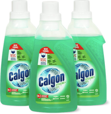 Calgon Addolcitore d'acqua in gel, igienizzante  3x15 lavaggi