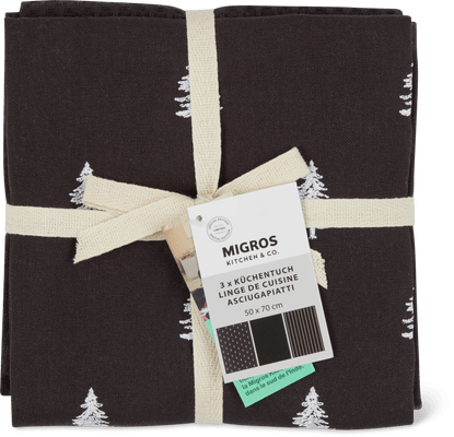 Migros Kitchen & Co. Asciugapiatti abete neri