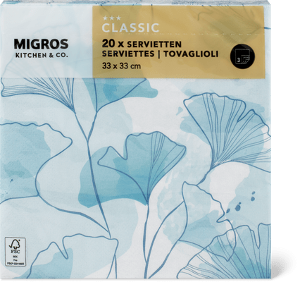 Migros Kitchen & Co. Tovaglioli di carta
