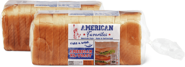 American Favorites XL-Toast Vitality Farina chiara