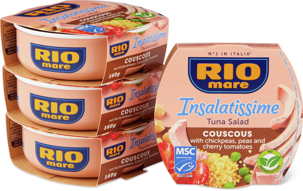 Rio Mare Insalatissime Couscous con ceci, piselli e pomodorini ciliegini