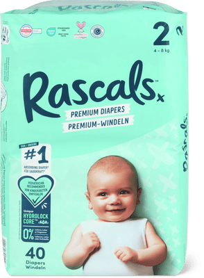 Rascals Windeln Gr.2,4-8kg