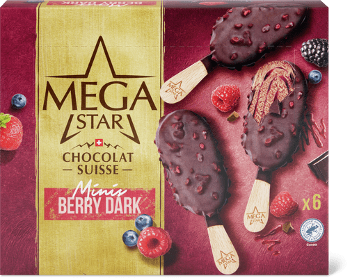MegaStar Mini gelati Berry Dark