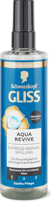 Gliss Balsamo Aqua Revive Express capelli da normali a secchi