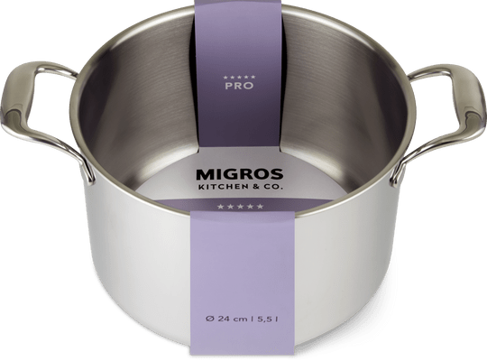 Migros Kitchen & Co. Pro Kochtopf Ø 24 cm, 5.5 l