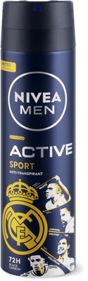 Nivea Men Deodorante spray Active Sports 72h, antitraspirante