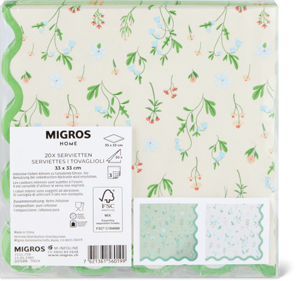 Migros Home Paper Napkins Spring