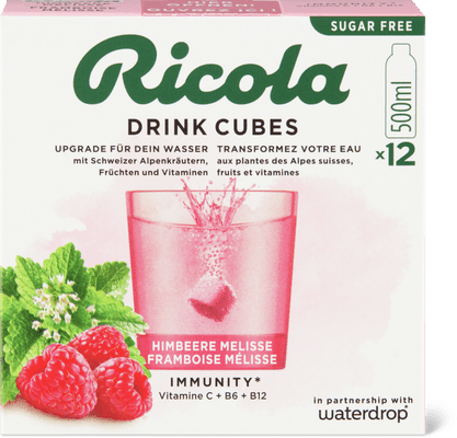 Ricola Drink Cubes Himbeer-Melisse