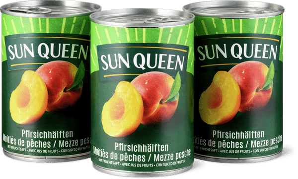 Sun Queen Moitiés de pêches