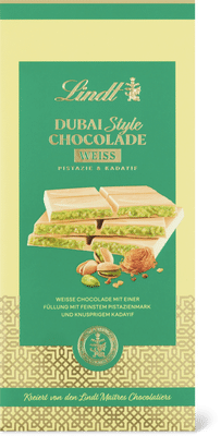 Lindt Dubai Style Chocolate bianco