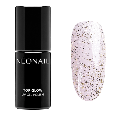 Néonail Top Coat Gold Flakes