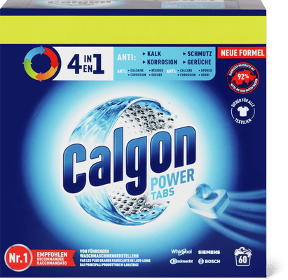 Calgon Pastilles anticalcaire 60 lavages