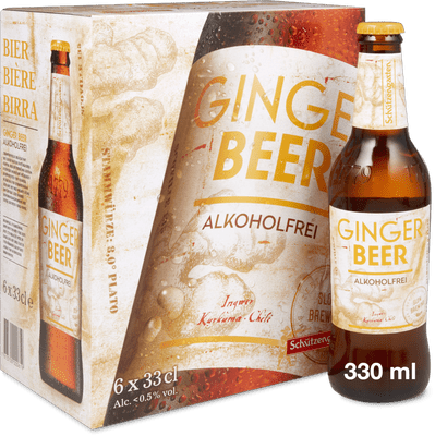 Schützengarten Ginger Beer alkoholfrei