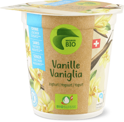 Bio Bio Yogourt Vanille sans sucre