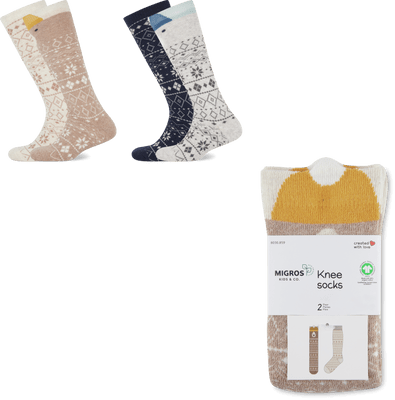 Kinder Kniesocken Duo