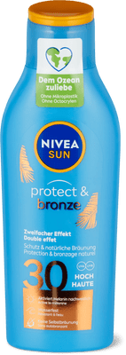 Nivea Sun Protect & Bronze Sonnenschutz-Lotion LSF 30, wasserfest