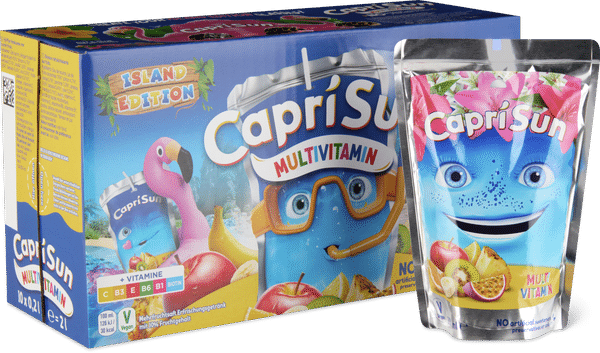 Capri Sun Multivitaminico senza dolcificanti artificiali né conservanti