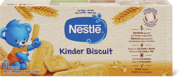 Nestlé biscuits pour enfant après 12 mois