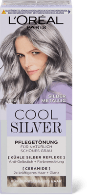 L'Oréal Paris Coloration soin Cool Silver Silber Metallic