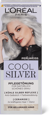 L'Oréal Paris Cool Silver Pflegetönung Perlweiss