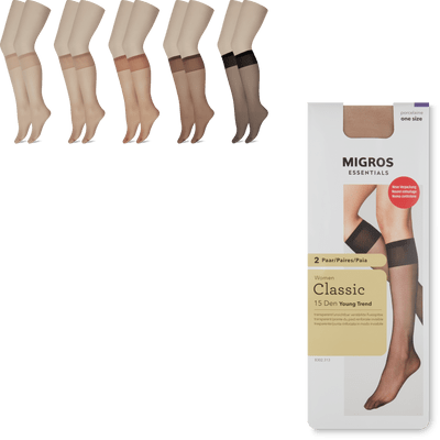 Damen Kniestrümpfe Young Trend 15 Den