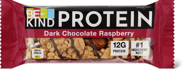 Be Kind Proteinriegel Dark Chocolate Raspberry