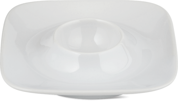 Migros Kitchen & Co. Assiette coquetier blanc, 11,5 x 11,5 cm