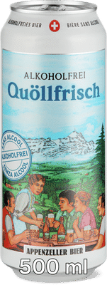 Appenzeller Bier Quöllfrisch senz'alcol