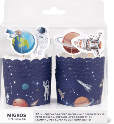 Muffin-Set Astronaut