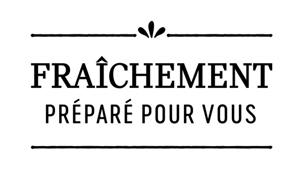 Marque: Fraîchement préparé