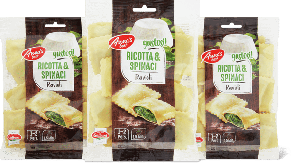 Anna's Best Ravioli Ricotta e spinaci