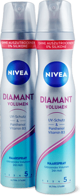 Nivea Diamond volume hairspray ultra-strong hold