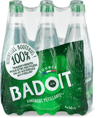 Badoit Sparkling Mineral Water: "BADOIT" Print Ad By Raison Pure Paris