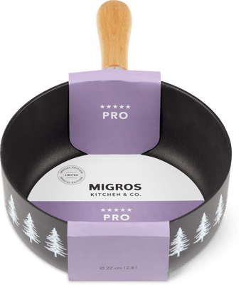 Kitchen & Co. Caquelon Ø22 cm, Black