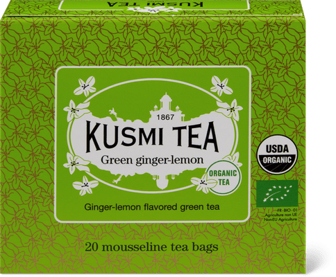 Kusmi Bio Tè verde Zenzero e limone