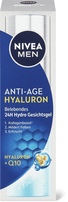 Nivea Men Anti-Age Hyaluron 24H Hydro Gesichtsgel Hyaluron + Q10