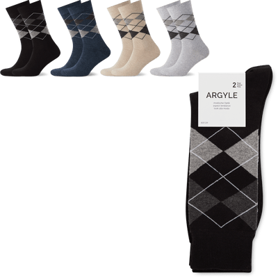 Herren Socken Argyle