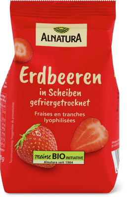 Alnatura Bio Fragole prodotto liofilizzato