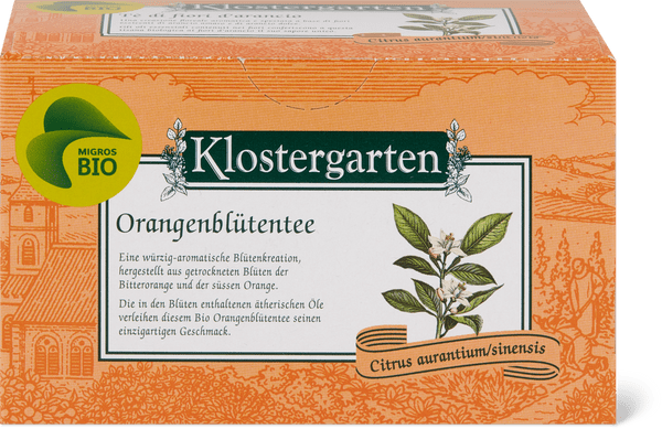 Klostergarten Bio Infusion à la fleur d’oranger