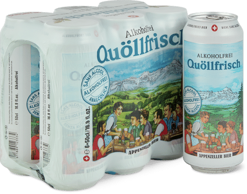 Appenzeller Quöllfrisch sans alcool