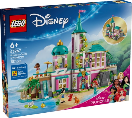 Disney Princess Prinzessinnenschloss mit Haustieren (43267)
