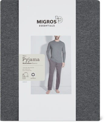 Pigiama Collo a R Bio Cotton Basics