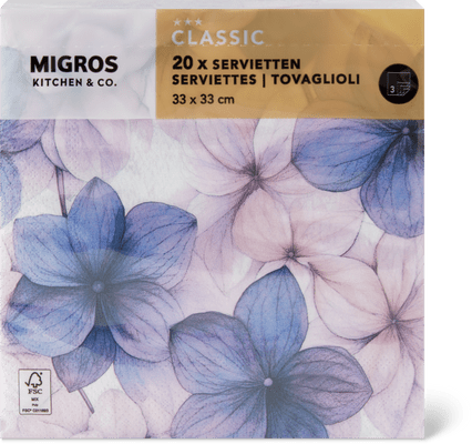 Migros Kitchen & Co. Tovaglioli di carta